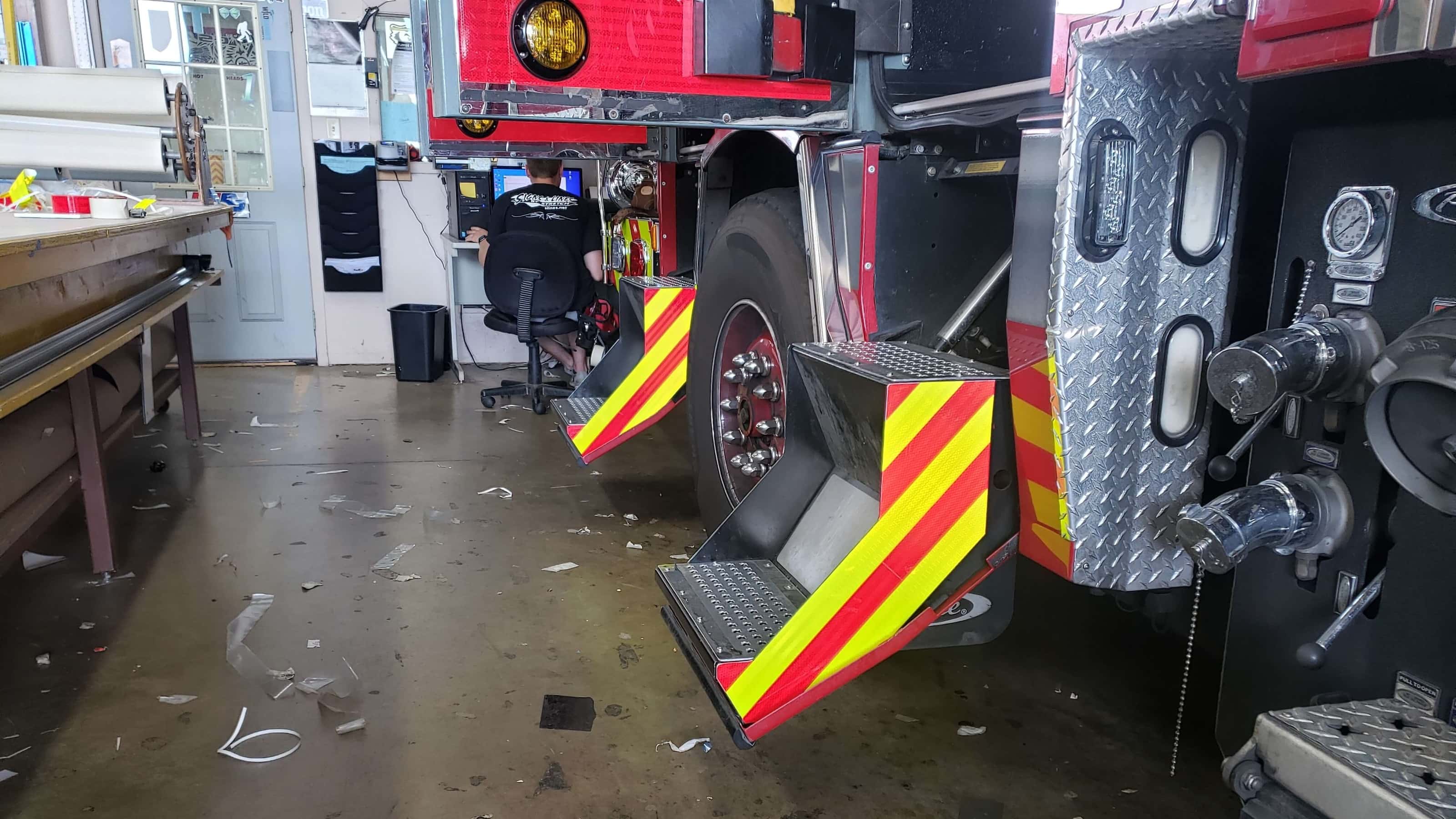 Fire Department Signs & Wraps Signs & Lines By Stretch